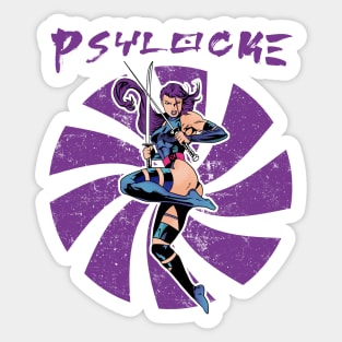 Psylocke Sticker